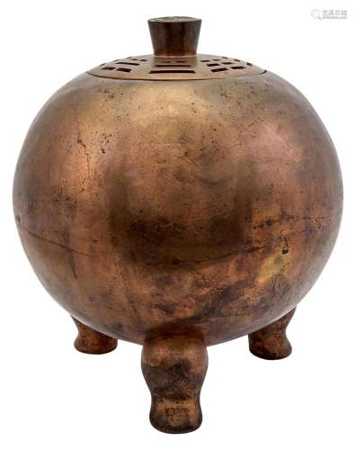An Exceptionally Large Chinese Bronze Censer