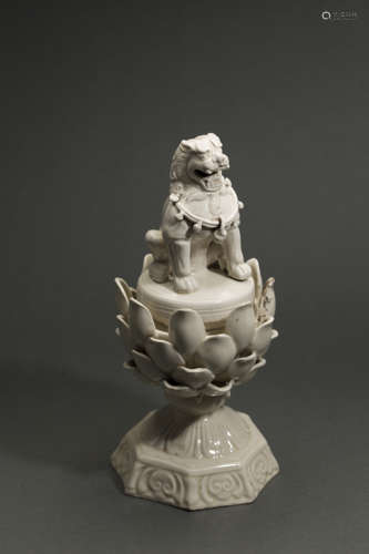 Ding Kiln Censer in Lion form