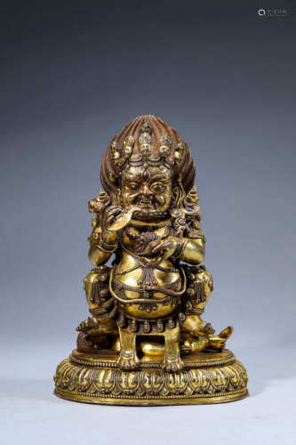 Copper and Golden Buddha Arhat