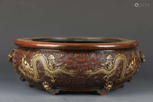 Copper Censer from Ming in XuanDe Style