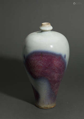 Jun Kiln Added Red Spring Vase