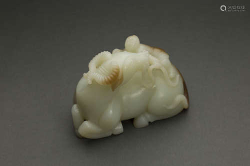 HeTian Jade Ornament from Qing