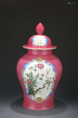 Open Window General Vase from Qing