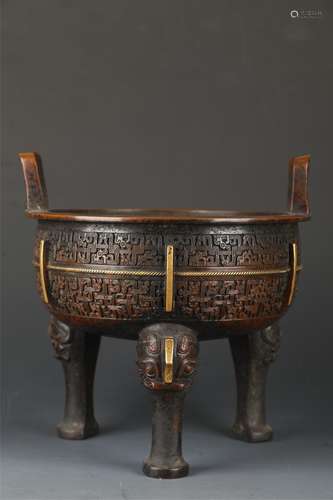 Copper Censer from Ming in XuanDe Style