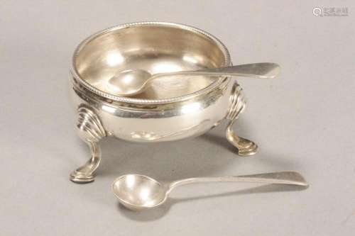 George II Sterling Silver Footed Salt,