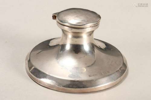 George V Sterling Silver Ink Well,