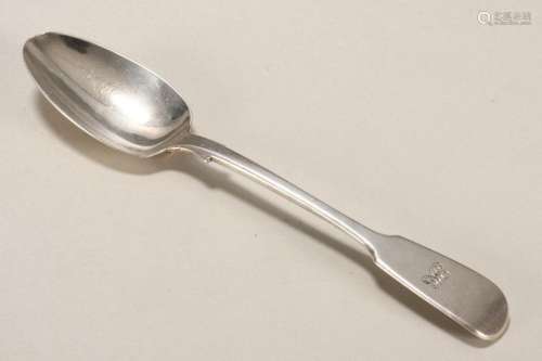 Victorian Sterling Silver Spoon,