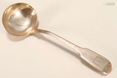 Victorian Sterling Silver Sauce Ladle,
