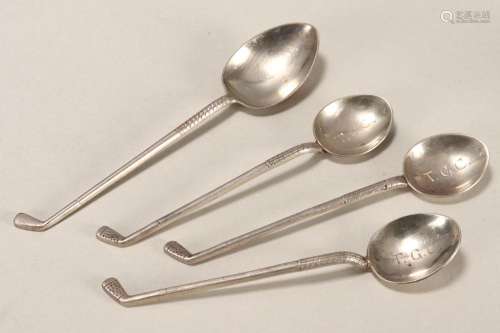Three Australian Sterling Silver Spoons,