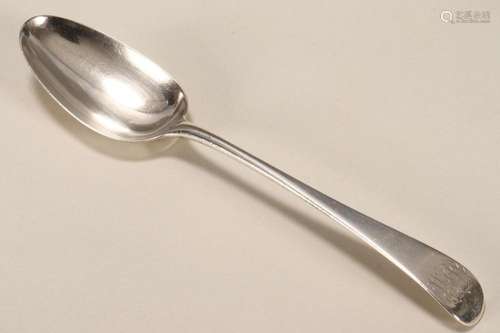 Georgian Sterling Silver Spoon,