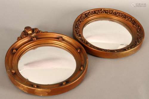 Two Giltwood Mirrors,