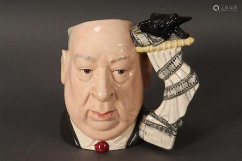 Royal Doulton Alfred Hitchcock Character Jug,