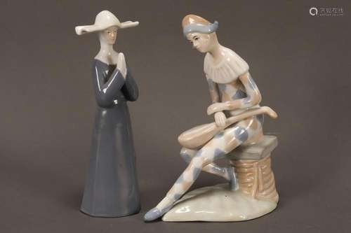 Two Porcelain Figures,