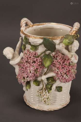 19th Century German Porcelain Vase,