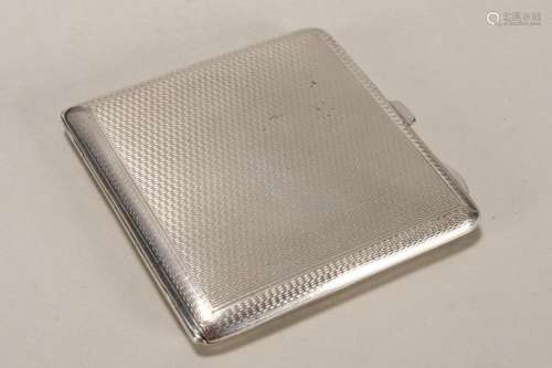 English Sterling Silver Compact,