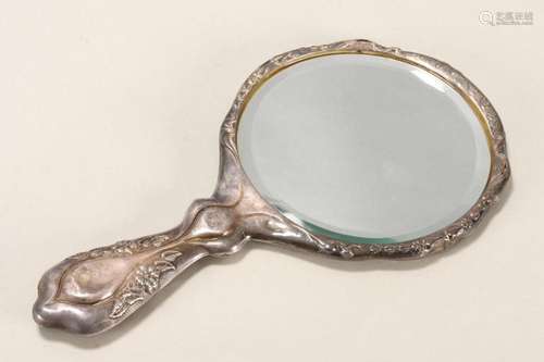 Art Nouveau Hand Mirror,