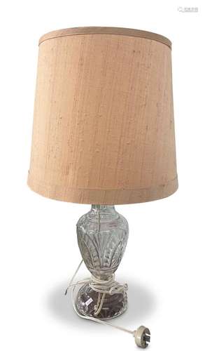 Classic Crystal Table Lamp,