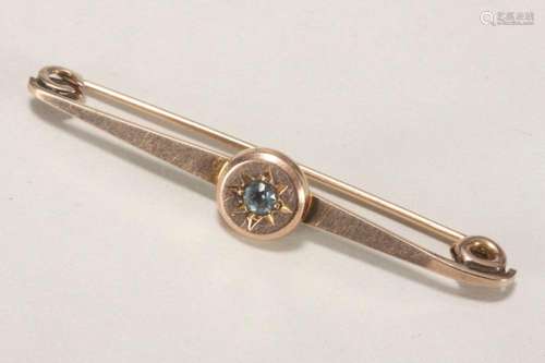 Edwardian 9ct Gold Brooch,