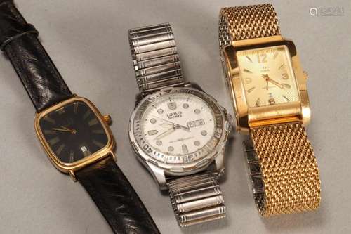 Three Wristwatches,