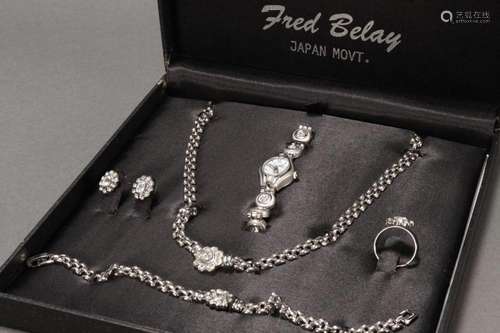 Fred Belay Boxed Jewellery Suite,