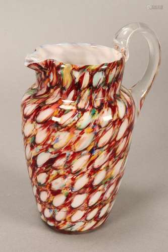 Late Victorian Glass Jug,