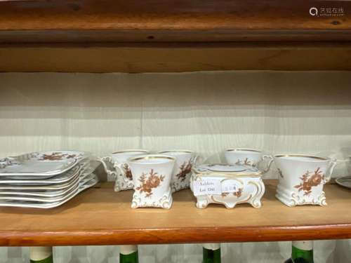 West German Porcelain Items,