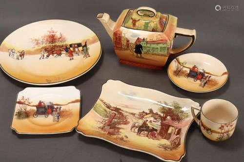 Six Assorted Royal Doulton Series Ware Items,