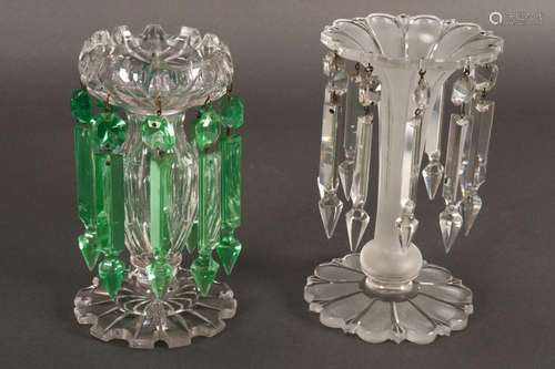 Two Glass Lustres,