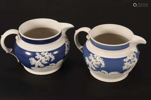 Pair of Early 19th Century Stoneware Jugs,