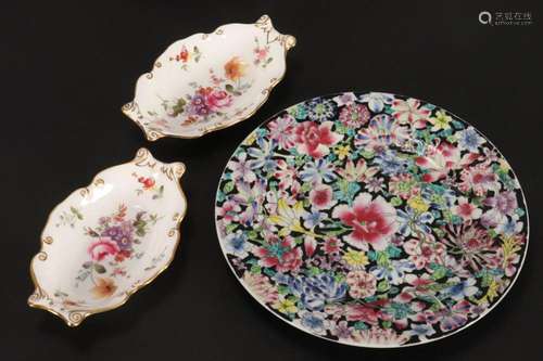 Two Royal Crown Derby Dishes,