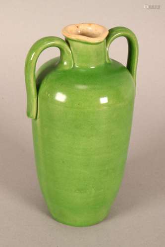 Royal Doulton Stoneware Twin Handled Vase,