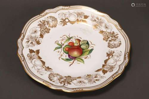 Spode 'Golden Valley' Cabinet Plate,