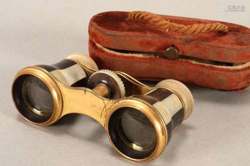 Opera Glasses and Case,