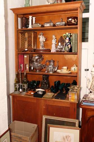 Large Pine Book Case,