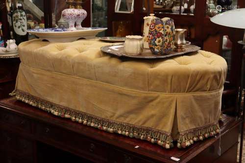 Large Victorian Ottoman,