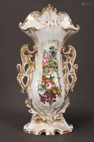 19th Century Paris Porcelain Altar Vase,