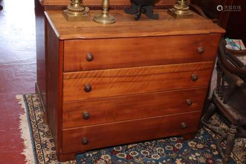 Edwardian Pine Chest of Drawers,