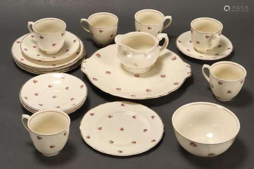 English Grindley Porcelain Tea Set,