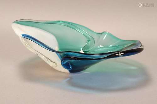 Contemporary Japanese Glass Charger, c.1992