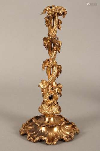 19th Century Gilt Silver Plate Stand