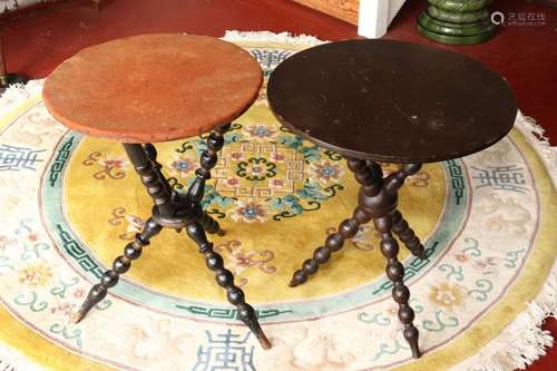 Two Late 19th Century Side Tables,