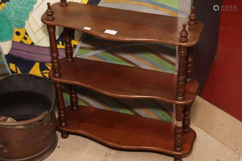 Three Tier Wooden Shelves,