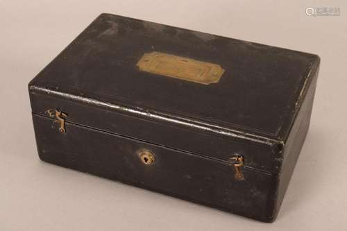 19th Century Jewellery Box by J.Bramah,