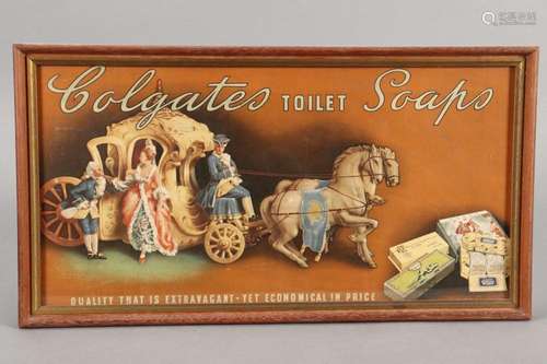 Vintage Colgates Toilet Soap Advertisement,