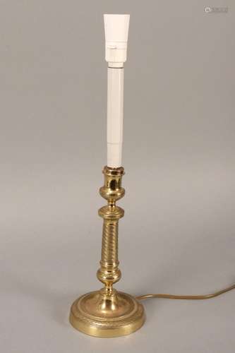 Indian Brass Candlestick,