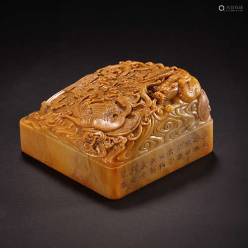 SEAL OF TIANHUANG STONE IN QING DYNASTY, CHINA
