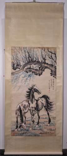 ANCIENT CHINESE PAINTING AND CALLIGRAPHY - XU BEIHONG MARK