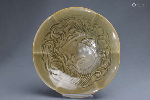 Chinese Yaozhou Kiln Porcelain Bowl