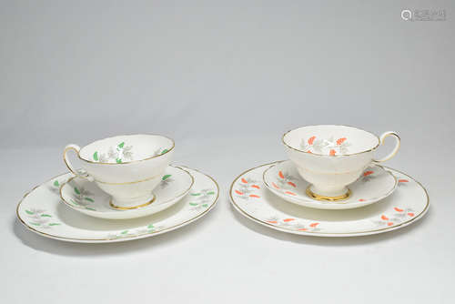 Pair of Cup Tea Set