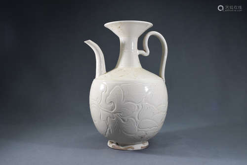 Ding Ware White Porcelain Pot